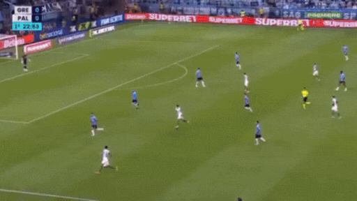 Gol de Facundo Torres contra o Grêmio