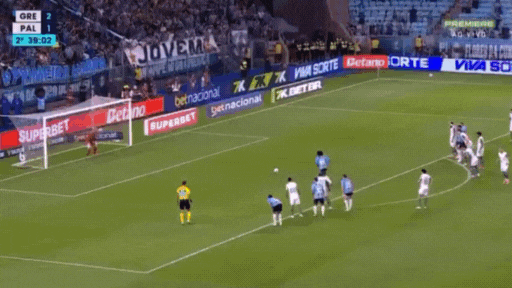 Gol de Willian contra o Palmeiras pelo Campeonato Brasileiro