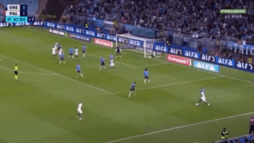 Gol de Benedetti contra o Grêmio pelo Campeonato Brasileiro 2025