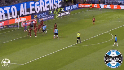 André Henrique marcou o gol do Grêmio na derrota para o Fluminense, no Brasileirão